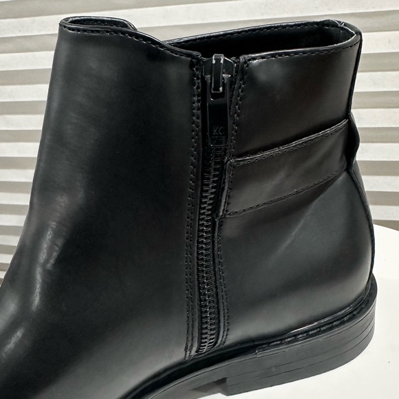 👞 KENNETH COLE REACTION 👞 Range Buckle Black Boot Size: 8.5 - Picture 11 of 13